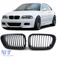 image-45-Sportgrill Performance schwarz geeignet für BMW 3er Serie E46 Coupe Cabrio 99-03