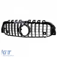Sportgrill Schwarz Chrom geeignet für Mercedes A-Klasse W177 V177 18-24-image-6200662