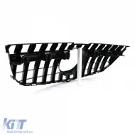 Sportgrill schwarz glänzend geeignet für Mercedes GLK X204 Pre-Facelift 08-12-image-6191213