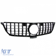 Sportgrill schwarz glänzend geeignet für Mercedes ML W166 11-15-image-6191216