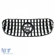 Sportgrill schwarz glänzend geeignet für Mercedes GLS X167 ab 2023-image-6193312