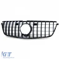 Sportgrill schwarz glänzend geeignet für Mercedes GL X166 Pre-Facelift 2012-2015-image-6198171
