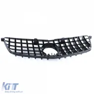 Sportgrill schwarz glänzend geeignet für Mercedes GL X166 Pre-Facelift 2012-2015-image-6198176