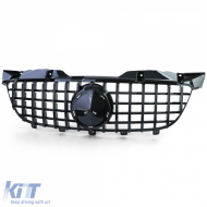 Sportgrill schwarz glänzend, geeignet für Mercedes Sprinter W906 Pre-Facelift 06-13-image-6203729