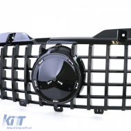 Sportgrill schwarz glänzend, geeignet für Mercedes Sprinter W906 Pre-Facelift 06-13-image-6203732