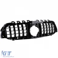 Sportgrill schwarz glänzend, geeignet für Mercedes A-Class W177 V177 18-24-image-6205497