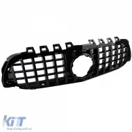 Sportgrill schwarz glänzend, geeignet für Mercedes A-Class W177 V177 18-24-image-6205499