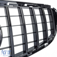 Sportgrill schwarz glänzend geeignet für Mercedes E W212 S212 Facelift 13-16-image-6206866