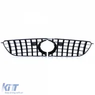 Sportgrill schwarz glänzend geeignet für Mercedes GLS X166 2015-2019-image-6209731