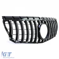 Sportgrill schwarz glänzend mit Chrom, geeignet für Mercedes B-Klasse W246 11-14-image-6192518