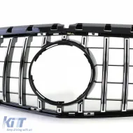 Sportgrill schwarz glänzend mit Chrom, geeignet für Mercedes B-Klasse W246 11-14-image-6192521