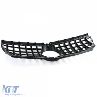 Sportgrill schwarz glänzend mit Chrom, geeignet für Mercedes B-Klasse W246 11-14-image-6192522