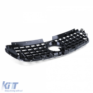 Sportgrill schwarz glänzend mit Chrom geeignet für Mercedes Vito W447 ab 14-image-6195483