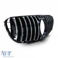 Sportgrill schwarz glänzend mit Chrom geeignet für Mercedes GLC X253 Coupe C253 15-19-image-6196192