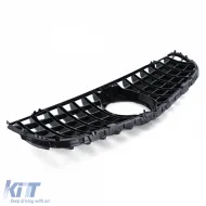 Sportgrill schwarz glänzend mit Chrom geeignet für Mercedes GLC X253 Coupe C253 15-19-image-6196195