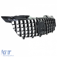 Sportgrill schwarz glänzend mit Chrom geeignet für Mercedes Sprinter W906 06-13-image-6205047