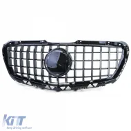 Sportgrill schwarz glänzend mit Chrom geeignet für Mercedes Sprinter W906 Facelift 13-18-image-6207288