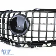 Sportgrill schwarz glänzend mit Chrom geeignet für Mercedes Sprinter W906 Facelift 13-18-image-6207291