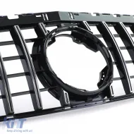 Sportgrill schwarz glänzend mit Chrom geeignet für Mercedes A-Klasse W177 V177 18-24-image-6257484