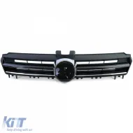 Sportgrill schwarz glänzend mit Chromleisten, geeignet für VW Golf 7 einschließlich GTI 12-17-image-6207373