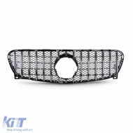 Sportgrill schwarz glänzend verchromt geeignet für Mercedes GLA X156 13-16-image-6191841