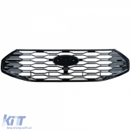 Sportgrill schwarz mit Chrom, geeignet für Ford Tourneo Transit Custom ab 2023-image-6206046