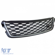Sportgrill Schwarz Silber geeignet für Range Rover Velar L560 2017-2023-image-6200459