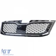 Sportgrill schwarz verchromt geeignet für Skoda Octavia 5E Facelift 17-20-image-6204843
