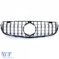 Sportgrill schwarz verchromt geeignet für Mercedes GLC X253 Coupe C253 15-19-image-6191726