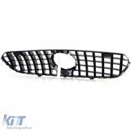Sportgrill schwarz verchromt geeignet für Mercedes GLC X253 Coupe C253 15-19-image-6191727