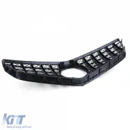 Sportgrill schwarz verchromt geeignet für Mercedes E Coupe C207 Cabrio A207 2009-2013-image-6196718