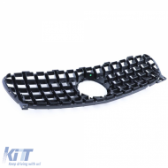 Sportgrill schwarz verchromt geeignet für Mercedes GLA X156 Facelift 2017-2020-image-6199304