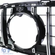 Sportgrill schwarz verchromt geeignet für Mercedes C-Class W206 S206 ab 21-image-6201483