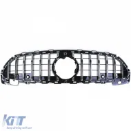 Sportgrill schwarz verchromt geeignet für Mercedes C-Class W206 S206 ab 21-image-6201484