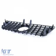 Sportgrill schwarz verchromt geeignet für Mercedes M-Class ML W164 2008-2011-image-6206504