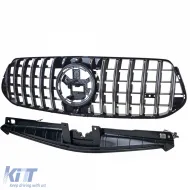 Sportgrill schwarz verchromt geeignet für Mercedes GLE V167 ab 2023-image-6208087