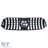 Sportgrill schwarz verchromt geeignet für Mercedes GLE V167 ab 2023-image-6208092