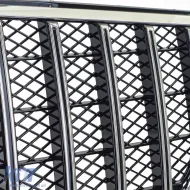 Sportgrill schwarz verchromt geeignet für Mercedes E W212 S212 Pre-Facelift 09-13-image-6257662