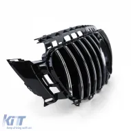 Sportgrill schwarz verchromt geeignet für Mercedes E W213 S213 C238 A238 16-20-image-6278168