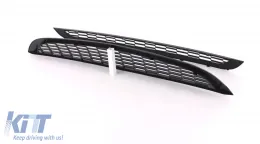 Sportgrill-Set für Motorhaube + Stoßstange geeignet für Mini R50 R53 One Cooper 01-06-image-6202108
