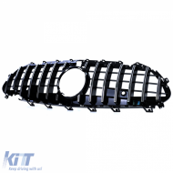 Sportgrill verchromt glänzend schwarz geeignet für Mercedes CLS C257 ab 17-image-6192230
