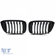 Sportliche Frontgrill in glänzendem Schwarz, geeignet für BMW X3 G01 X4 G02 2017-2021-image-6207244
