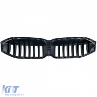 Sportliche Frontgrill in Schwarz Hochglanz geeignet für BMW 3er G20 G21 LCI ab 2022-image-6210157