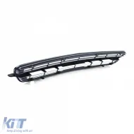 Sportliche Frontgrill ohne Emblem schwarz, geeignet für Opel Vectra C 02-05, Signum 03-05-image-6190916