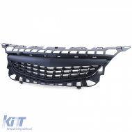Sportliche Frontgrill ohne Emblem schwarz, geeignet für Opel Astra J 5-Türer 09-12-image-6191685
