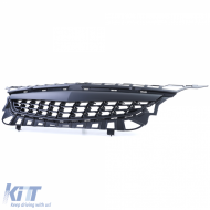 Sportliche Frontgrill ohne Emblem schwarz, geeignet für Opel Astra J 5-Türer 09-12-image-6191686