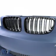 Sportliche Frontschürze mit ABE + Grill, geeignet für BMW 1er Reihe E81 E82 E87 E88 04-13-image-6198397