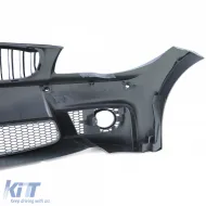 Sportliche Frontschürze mit ABE + Grill, geeignet für BMW 1er Reihe E81 E82 E87 E88 04-13-image-6198403