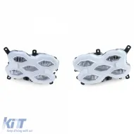 Sportliche Frontschürze mit Grill und LED-Nebelscheinwerfern, geeignet für VW Golf 8, einschließlich GTI ab 19-image-6277963