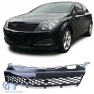 image-46-Sportliche Wabenmaske ohne Emblem schwarz, geeignet für Opel Astra H GTC TwinTop 05-10